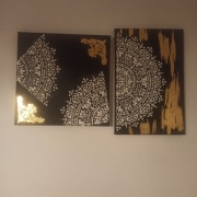 Obrazy ręcznie 3D na płótnie 50/50 i 40/60 ,