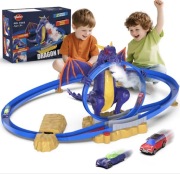 Zestaw tor samochodowy SMOK+ dwa samochody prezent chłopiec