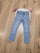 Miękkie jeansy skinny fit dla dziewczynki – rozmiar 116