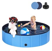 Składany Basen Dla Dzieci Basen Dla Psa Średnica 120cm Wysokość 30cm