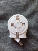 Kabel USB 3w1-biały 