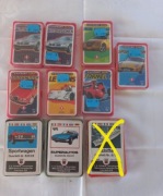 Karty kolekcjonerskie auto vintage Formuła 