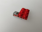 Stare Lego klocki z naklejką do zestawu 1550-1 Legoland Sterling z lat 70