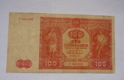 100  ZŁ  Z 1946  R.  ORYGINAŁ