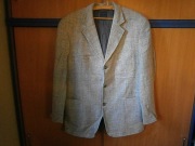 Szara marynarka rozmiar: 48 cm długość, 80 cm szerokość