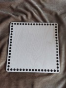 Baza dno koszyka spód kwadrat 25cm makrama 