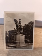 Beuthen stara fotografia pomnik Fryderyka Wielki