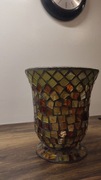 Lampion ze szkła mozaikowego 