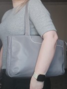 Radley London skórzana torebka wrzosowa na ramię skóra naturalna shopperka