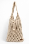 Torebka dwustronna z Makramy - Handmade w stylu Boho