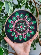 Mandala z intencją BALANS, energia, prezent,drewno