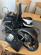 Ps4 +vr1+kierownica +podkladka