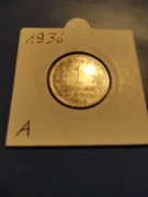 Niemcy  1 Marka 1936 A