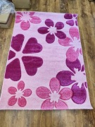 Luxor Living Brest Dywan Tkany, Różowy, 120x170cm