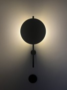 Kinkiet metalowy, czarny KAJA REGA 