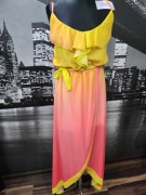 Sukienka ombre lato cienka zwiewna