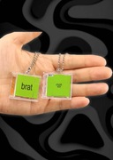 Brelok CD z NFC - Charli xcx "brat"