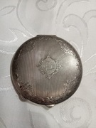 Srebrna pudrenica, piekny stan.