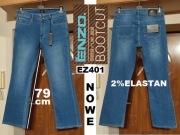 spodnie jeans ZE ENZO EZ401 32R W32 L31 pas 85 86 88 90 92 93 NOWE