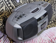 Radiomagnetofon CD przenośny AIWA CSD-ES225 uszkodzony ale radio OK