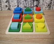 Układanka Nauka Kształtów i Liczenia