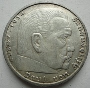 5 MAREK 1938 A HINDENBURG SREBRO