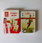 KOLEKCJONERSKIE KARTY Z SERII ŁĄCZY NAS PIŁKA POLSCY PIŁKARZE 24 KARTY