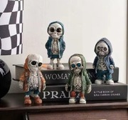 FIGURKA, POSĄG SZKIELET, KOŚCIOTRUP 