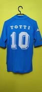 Koszulka  t-shirt Italia 2000/ 2002 MŚ vintage Totti 10 niebieska 