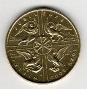 2 zł Wielki Jubileusz Roku 2000