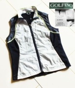 Golfino ładna wygodna kamizelka łączone tkaniny r.XL/2XL