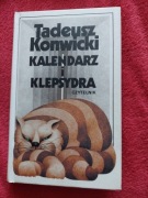 Kalendarz i klepsydra Tadeusz Konwicki oprawa twarda