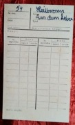 PRL karta biblioteczna książki