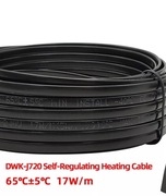 Kabel grzewczy samoregulujący 5m 17W/m do roślin bezpieczny