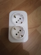 Podwójne gniazdko natynkowe legrand 782423