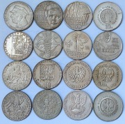 ZESTAW 8 szt PRL OKOLICZNOŚCIOWE 10 zł - PRL