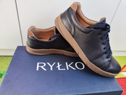 Skórzane półbuty męskie Ryłko rozm. 40