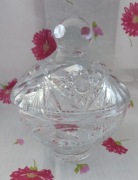 Bomboniera kryształ PRL Świetny stan