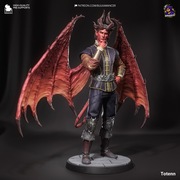 Figurka druk 3D żywica " Raphael Baldur's Gate 3  - " - 1/8 