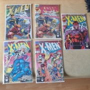 X-Men #1 1991 zestaw 5 wariantów okładek Jim Lee