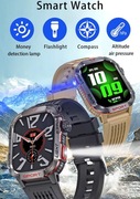 Smart Watch wojskowy, mocna bateria 600mAh, menu PL,wodoszczelny