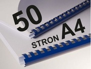 Podręcznik druk A4 mono do 50 stron + bindowanie