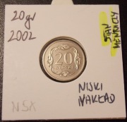 20 gr 2002 r.. STAN MENNICZY.... POSZUKIWANA, niski nakład