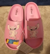 Disney Stitch klapki damskie basenowe sportowe różowe rozm. 38