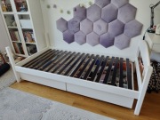 Drewniana rama łóżka 180x90