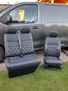 Fotele przednie siedzenia 1+2 vw t5 t6 volkswagen 