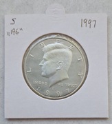 Kennedy Half Dollar 1997 S AG