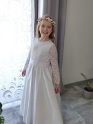 Strój komunia dla dziewczynki rozm 146