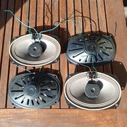 4 szt stare zabytkowe głośniki Tonsil UNITRA Fonica tosca