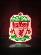 Herb Liverpool lampka LED USB z włącznikiem, 18x23 cm, wydruk 3D